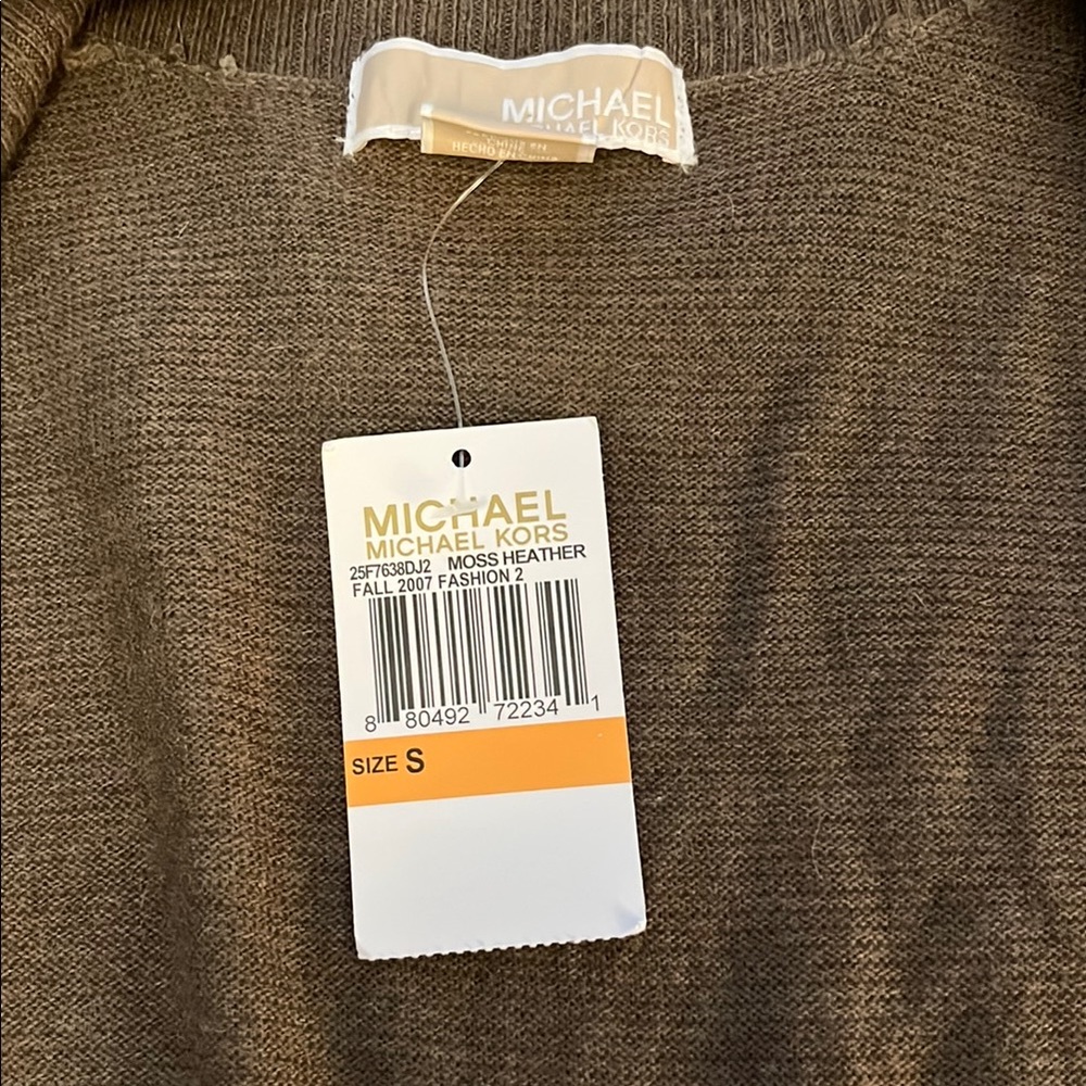 Michael Kors Sleeveless Moss Duster - Picture 5 of 6